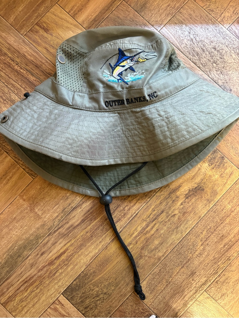 Outer Banks, NC Fish Bucket Hat